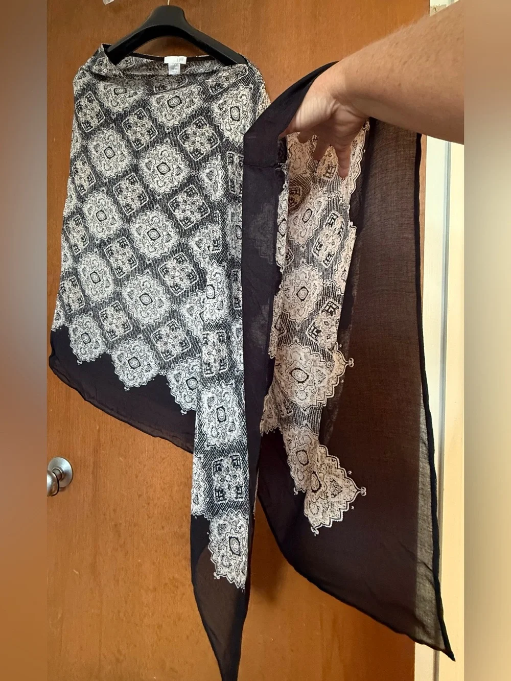 J Jill Flowy Poncho, One Size, NWT